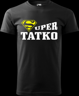 Pánske tričko Super tatko (Tričko Tatko)