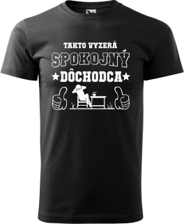 Pánske tričko Takto vyzerá dôchodca (Tričko pre dôchodcu)