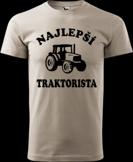 Pánske tričko Traktorista (Najlepší traktorista)