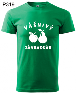 Pánske tričko Vášnivý záhradkár (Vášnivý záhradkár)
