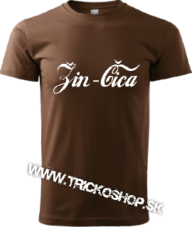 Pánske tričko Žin-Čica (Vtipný darček)