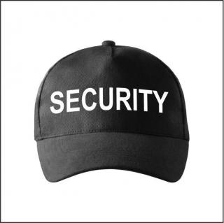 Šiltovka čierna SECURITY (Množstevné zľavy nižšie ⬇)
