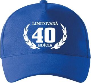 Šiltovka Limitovaná edícia 40 (Šiltovka k narodeninám 40)