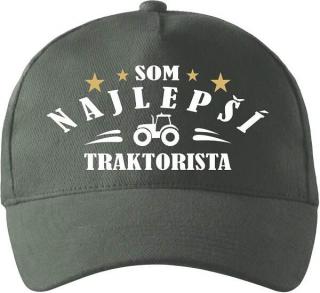 Šiltovka Najlepší traktorista (Darček pre traktoristu)