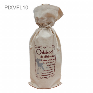 Taška na víno Odchod do dôchodku (Ekologické vrecko)