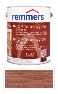 Terasový olej Remmers TOP na báze rozpúšťadiel – hrdzavo hnedá Objem: 0.75 l