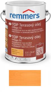 Terasový olej Remmers TOP na báze rozpúšťadiel – smrekovec Objem: 0.75 l