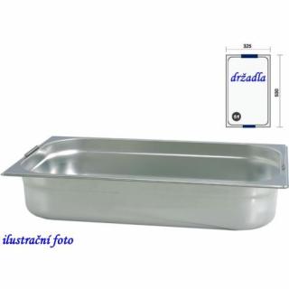 GN 1/1 - 100 INOX + držadla