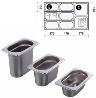 GN 1/9 - 100 INOX