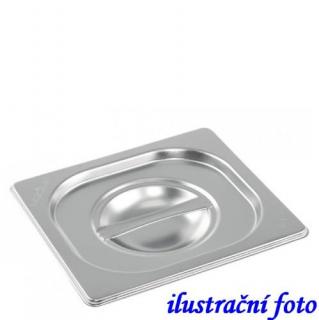 Víko GN 1/6 INOX obyčejné