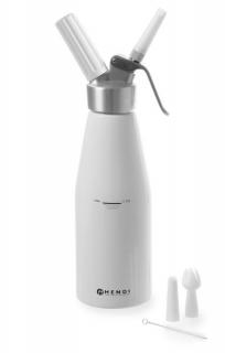 Fľaša na šľahačku HENDI 1 l (Fľaša na šľahačku sifónová 1L Kitchen Line-line)