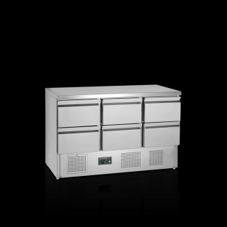 TEFCOLD GS365ST/6 Drawers