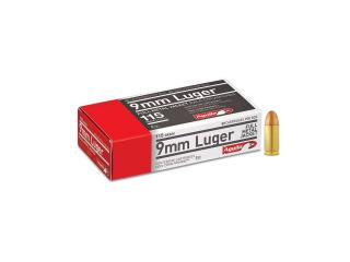 Aguila 9mm Luger 115gr/7,45g FMJ (1E097704)