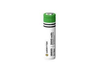 Batéria Armytek 18650 Li-lon PCB 3500mAh 3.7V (nabíjateľná)