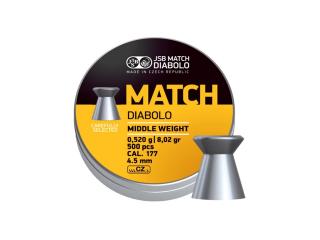 JSB Match Middle weight 4,50mm 500ks