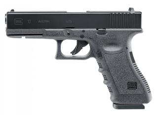 Pištoľ CO2 GLOCK 17, kal. 4,5mm diab./BB