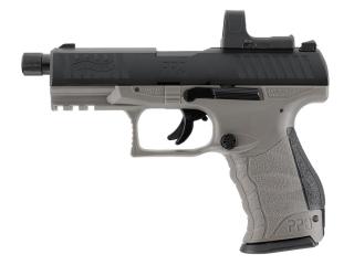 Pištoľ CO2 Walther PPQ M2 Q4 TAC Combo 4.6  Set, kal. 4,5mm diabolo