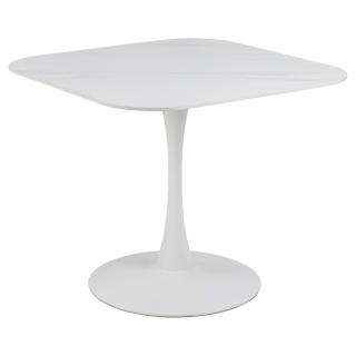 Jedálenský stôl Malta biely 813