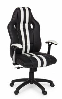 Kancelárska stolička Spider White W - lakťové opierky