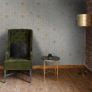 Tapeta Concrete Fan Gold