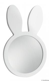 Zrkadlo Bunny Farba: Biela