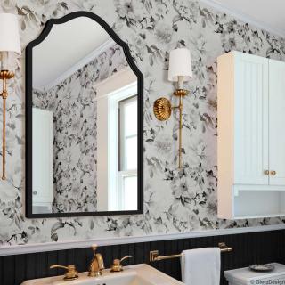 Zrkadlo Grand Porto Black Rozmer: 60 x 90 cm