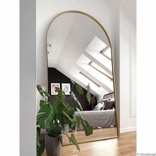 Zrkadlo Portal Gold stojace Rozmer: 110 x 190 cm