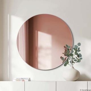 Zrkadlo Round Copper Rozmer: Ø 110 cm