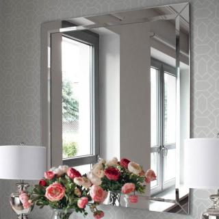 Zrkadlo Satis Opti white Rozmer: 50 x 140 cm