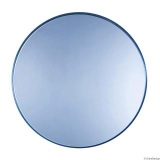 Zrkadlo Scandi Mono Navy Blue Rozmer: Ø 100 cm