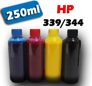 Atrament na plnenie kaziet HP 339/344 MULTIPACK - 250ml