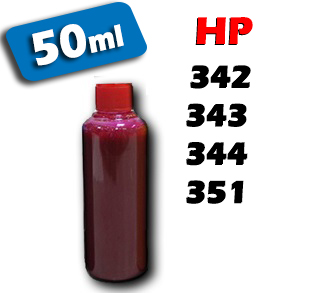 Atrament pre kazety HP 342/343/344/351 magenta - 50ml