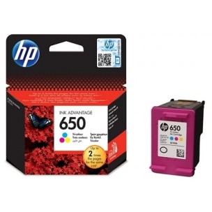 HP 650 (CZ102AE) color - originál