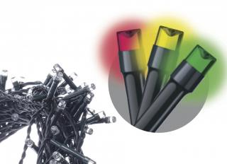 Reťaz s časovačom 500 LED 50 m multicolor