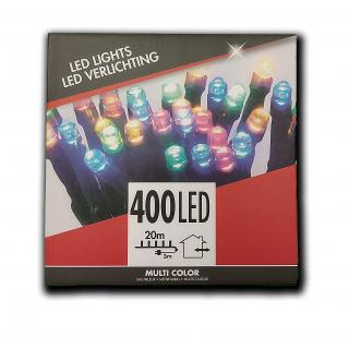 Vianočná LED reťaz 23m Farebná