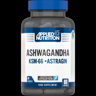 Applied Nutrition ASHWAGANDHA KSM66 + ASTRAGIN 60 kapsul 60 kapsúl,  30 g,  60 dávok