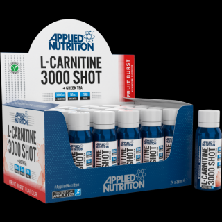 Applied Nutrition L-CARNITINE LIQUID 3000 SHOT + GREEN TEA 38ml, 1 dávka