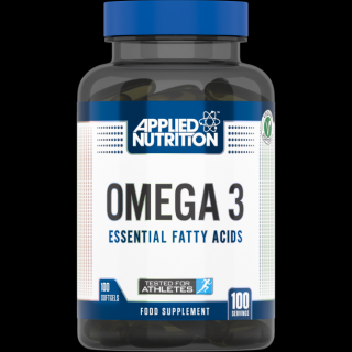 Applied Nutrition OMEGA 3 100 softgélových kapsúl, 100 dávok
