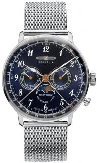 Zeppelin pánske hodinky LZ 129 Hindenburg Moonphase 7036M-3 W124.ZPX