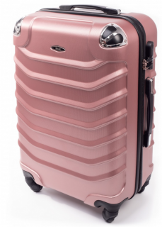 Cestovný kufor RGL 730 veľký - svetlo ružový