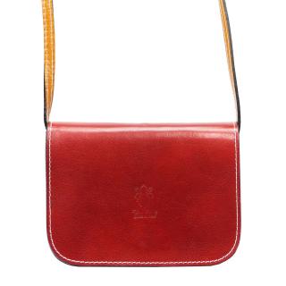 Dámska kožená kabelka Florence 43 - svetlo hnedá