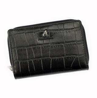 Dámska kožená peňaženka Albatross CRO LW11- čierna