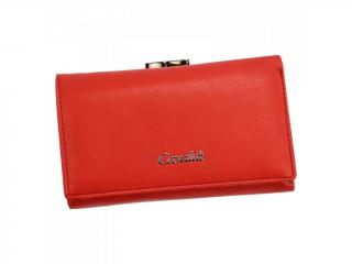 Dámska stredná kožená peňaženka Cavaldi PX23-DNM - červená