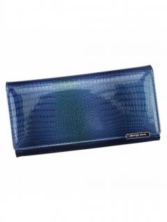 Dámska veľká kožená peňaženka Jenifer Jones 5288-2 - modrá