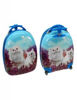 Detský cestovný kufor + batoh  RGL - mačiatka