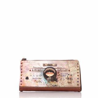 Dlhá peňaženka s odnímateľným puzdrom na karty Anekke 36609-906