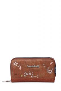 Krásna veľká peňaženka na zips Sweet & Candy MYC916 - camel