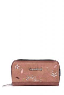 Krásna veľká peňaženka na zips Sweet & Candy MYC916 - ružová