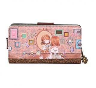 Krásna veľká peňaženka Sweet & Candy C-172-2-22C-D - oranžová