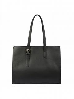 Luxusná kožená kabelka Pierre Cardin 5333 EDF čierna